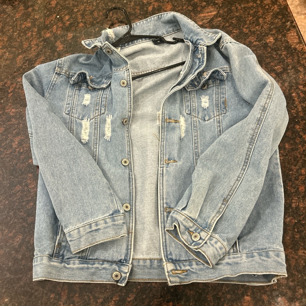 Classic Blue Denim Jean Jacket